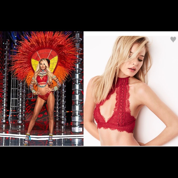 VS Very Sexy Chantilly Lace Up Bra - Picture 2 of 2